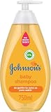 JOHNSON'S Baby Acondicionador para pelo sin colorantes ni sulfatos, acondicionador para niños que deja el cabello de tu bebé suave y saludable, botella 1 x 500 ml
