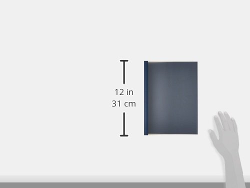 Tojita-kun Executive Navy Bookbinding Cover - A4 Vertical Size With 1.5mm Thick Professional Finish