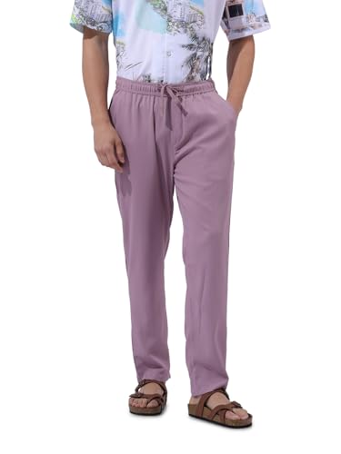 Pantalon de jogging homme décontracté et uni pour un confort optimal au quotidien