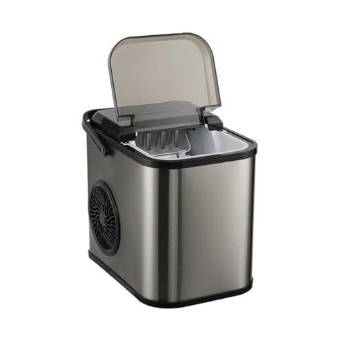 Máquina de hielo portátil con mango 26 lb/24H miniatura 3