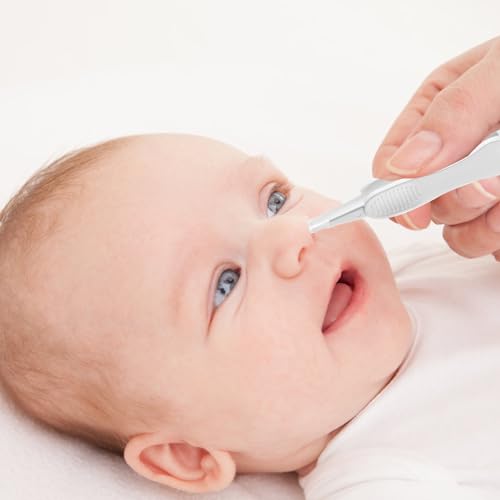 Miniatura 7 de Virkwuy 2 Piezas Pinzas De Nariz De Bebé, Pinza Sacamocos Bebe, Limpieza Nasal Para Bebés, Baby Nose Ear Cleaner Para Limpieza De Nariz Y Oídos, Para Recién Nacidos Y Niños Pequeños