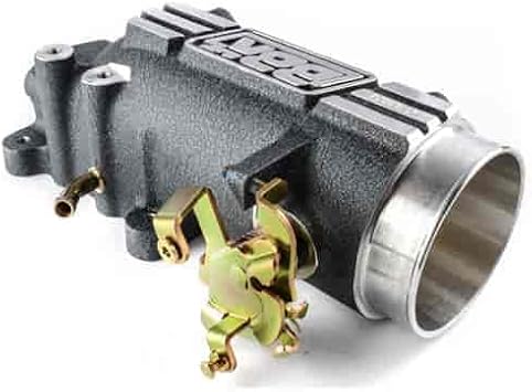 BBK Performance BBK 1780 78mm Throttle Intake - High Flow Power Plus Series for Ford Mustang GT 4.6L 2V - Charcoal Finish