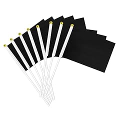 Black Handheld Flags