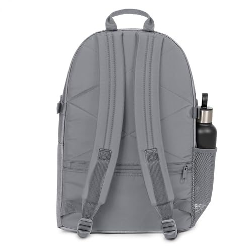 Image of EASTPAK Double Pro - 32L Performance Backpack with 16 inch Laptop Sleeve, Dual Compartments, Security Pocket, Bottle Holder & Organizer, Sunday Grey