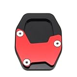 INSTALLATION : Le support de plaque de support de moto est de conception humanisée et facile à installer. Il se monte fermement sur le support, en maintenant la position et en empêchant la moto de se pencher excessivement.