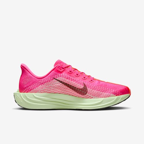 Nike Pegasus Plus Men's Road Running Shoes (HV3022-600, Hyper Pink/Bright Crimson/Barely Volt/Sequoia)3