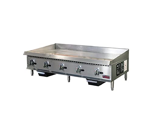 IKON ITG-60 60' Countertop Gas Griddle with Five U-Shape Burners