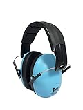BANZ Kids Headphones – Hearing Protection Earmuffs For Children – ADJUSTABLE headband to fit all ages – Protect Kids Ears – Block Noise – Fireworks – Sporting Events – Concerts – Movies (Blue)