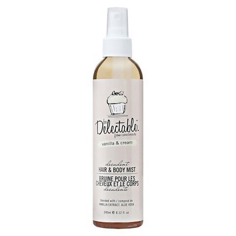 Be Delectable Vanilla Cream Decadent Hair Body Mist - 8.12 oz TRG