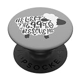 V1 HE LEFT THE 99 SHEEP CHRISTIAN QUOTES BIBLE VERSE PopSockets PopGrip: Swappable Grip for Phones & Tablets PopSockets Adhesive PopGrip