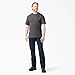 Dickies Men's Short Sleeve Heavyweight Crew Neck Pocket T-Shirt, Charcoal Gray S, X