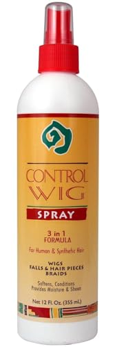 Control Wig Spray 3 In 1 Formula 12Oz