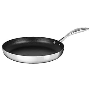 ScanPan Stainless Steel-Aluminum HaptIQ 12.5-Inch Fry Pan