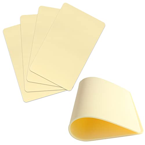 XUBX 5 Pièces Peau Synthétique Tatouage, Peaux d'entraînement pour tatouage, 3mm d'épaisseur - En silicone, Pratique de la peau de tatouage, Peau de Pratique de Tatoage Tatouages temporaires Cover