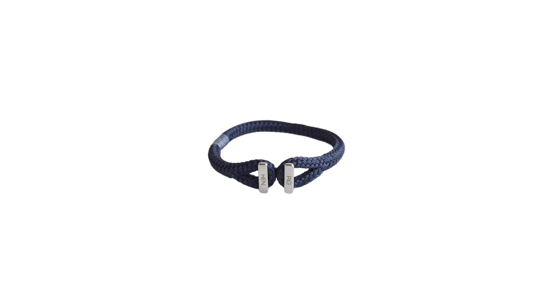 【美品】PIG & HEN バングル 黒×青（ターコイズ） 美品】PIG & HEN バングル 黒×青（ターコイズ）