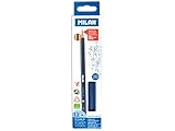 staedtler noris 118 Diseño y funcionalidad Milan 071230412 - Caja con 12 lápices de grafito triangulares