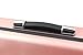 YoungMonic 4/4 Full Size Carbon Fiber Violin Case - Rectangular, Lightweight, Colourful with Strong Strap - Rosegold with Code Lock