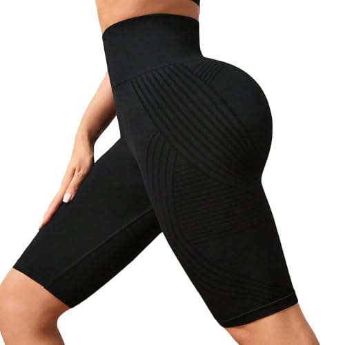 Deedlite Anti Cellulite Leggings 3D Kompression Kurz Damen, Bequeme Kompressionsleggins Lipödem, Push Up Scrunch Für Sport (Kurz, Schwarz, L) Deedlite Anti Cellulite Leggings 3D Kompression Kurz Damen, Bequeme Kompressionsleggins Lipödem, Push Up Scrunch Für Sport (Kurz, Schwarz, L)