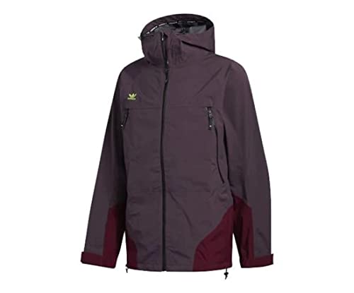 Chaqueta impermeable Adidas 3L para senderismo y montaña en color Grape