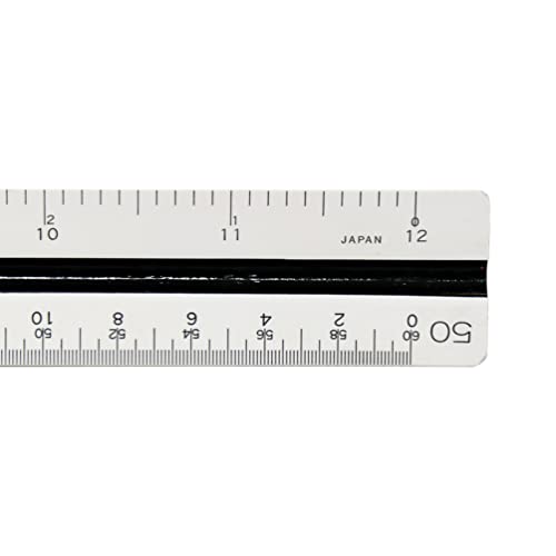 241B Alvin 12" Bamboo Engineer Triangular Scale ..#From-By#_Buccaneerbarque; Tryk46251544355280 #TOP5