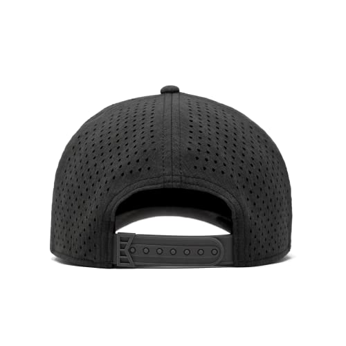 Image of melin Odysea Stacked Hydro, Snapback Hats, Water-Resistant Baseball Caps for Men & Women, Golf, Running, or Workout Hat