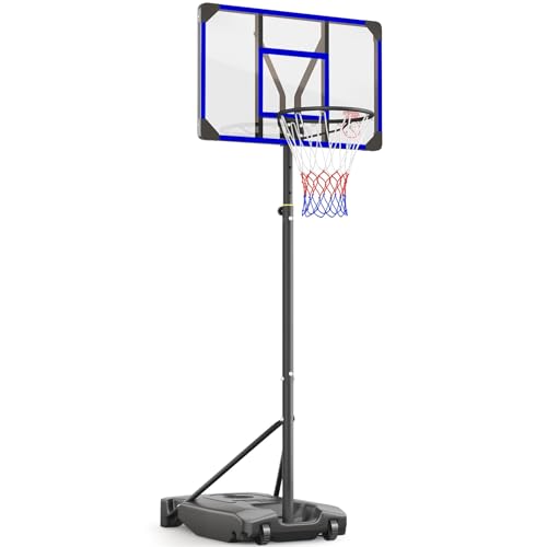 Yohood Basketball Hoop Adjustable 147-260cm with Stand