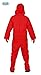 Guirca-88688 Disfraz Adulto Mono Rojo ConvictoT.52-54, color, 52-54 (88688)
