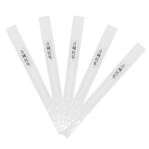 Totority Vertical Flute Storage Bag 5pcs Plastic Pouches for Flutes Moisture Protection