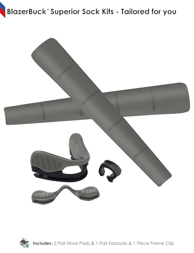 Image of BLAZERBUCK Replacement Earsocks & Nosepieces & Frame Clip for Oakley M Frame 2.0 Strike