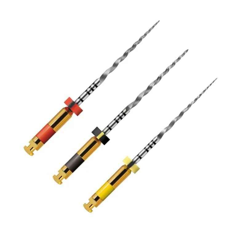 Image of to & Fro Gold Rotary Files 25mm - Pack of 3 (Assorted - T20,T25,T40)