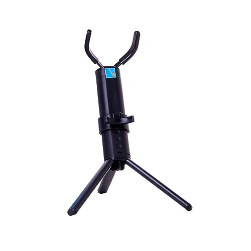 Support de saxophone portable double base métallique pliable pour alto