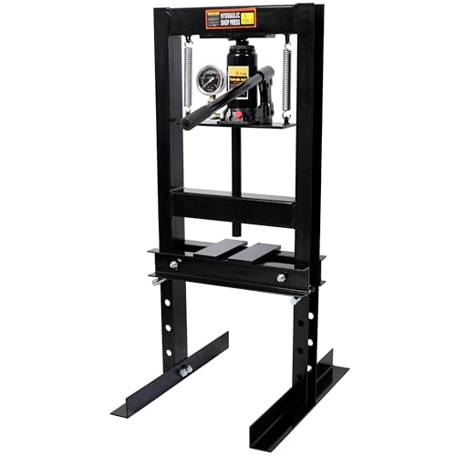 6 Ton H-Frame with Pressure Gauge