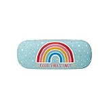 Nein Sass & Belle Brillenetui Regenbogen, Blau, Einheitsgröße