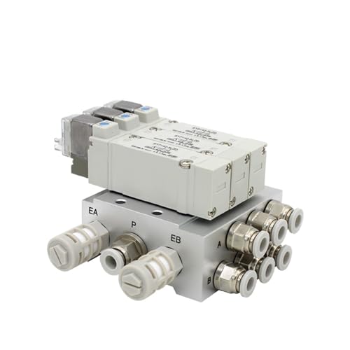 Válvula solenoide de 5 puertos colectora SY5240 para automatización SS5Y5 4