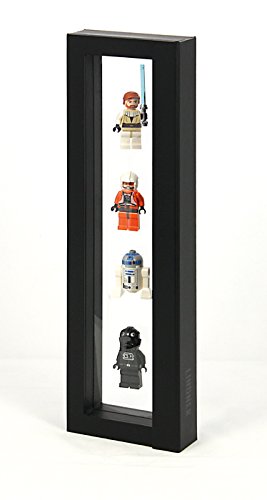 Cadre NIMBUS 265 Lindner 4832 noir pour présentation d'objets de collection