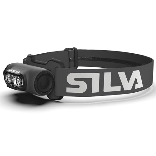 Silva Stirnlampe Batteriebetrieben Explore 4-400 Lumen - 3 Helligkeitsstufen & 3 LED-Farben Kopflampe Rotlicht - Stirnlampe Outdoor & Sport Silva Stirnlampe Batteriebetrieben Explore 4-400 Lumen - 3 Helligkeitsstufen & 3 LED-Farben Kopflampe Rotlicht - Stirnlampe Outdoor & Sport