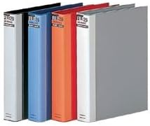 (まとめ) マルマン ダブロックファイル B5タテ 26穴 250枚収容 背幅44mm レッド F679R-01 1冊 〔&times;5セット