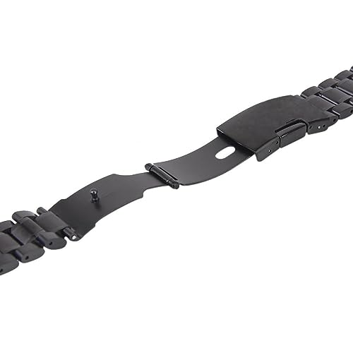 Correa de reloj de acero inoxidable con eslabones sólidos Galpada de 20 mm 6