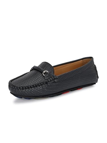 Image of EL PASO Faux Leather Stylsh Loafers for Women & Girls