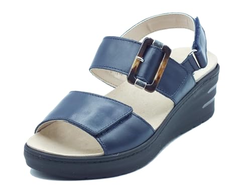 Sandales en cuir Melluso stretch pour soulager les pieds sensibles