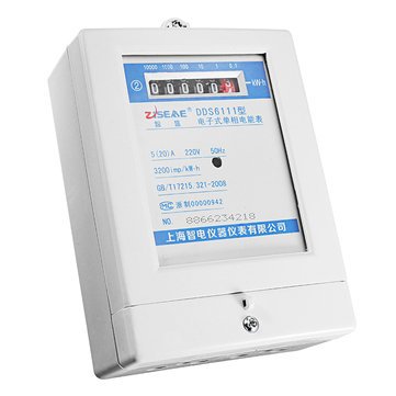 Бурчтуу view of the Generic DDS6111 Electric Energy Meter