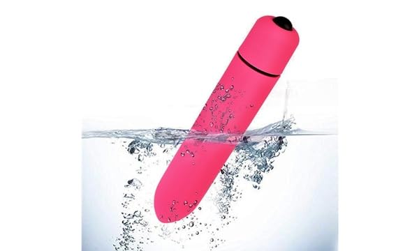 Waterproof 10 Modes Quiet Powerful Handheld Electric Bullet Tool Personal Body Relaxation Gift for Woman Men,Portable Bullet Setiing Massage Ball Female Toys,Foot Back Neck Massage Tool (Hot Pink)