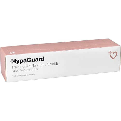 Safety First Aid Group Group HypaGuard Trainingsmännchen zur Beatmung, Gesichtsschutz auf einer Rolle