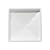 White Durable Vinyl Pyramid Post Cap 3.5 Inch x 3.5 Inch (Single Pack)
