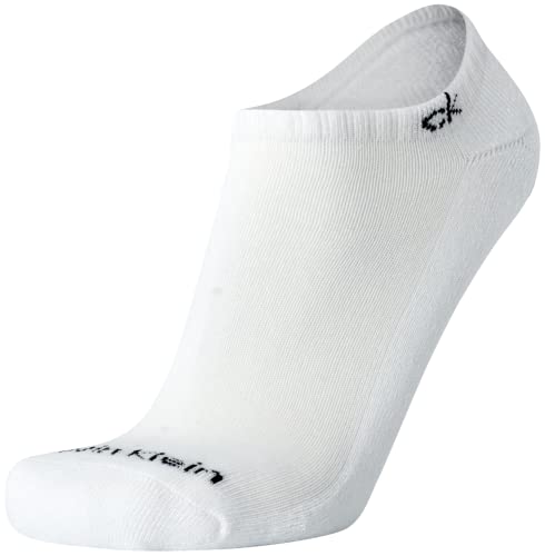 Image of Calvin Klein Mens No Show Socks - 6 Pack Soft Cotton Blend Cushioned Athletic Low Cut Socks for Men for Sports and Running