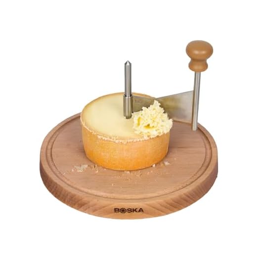 Boska Cheese Curler Amigo Stainless Steel - Best for Cheese Wheel or Chocolate - Multifunctional Rust-Proof Shredder - Manual Handheld Flaker - 10 Year Warranty