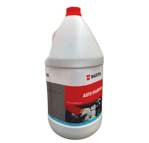 Image of Wurth 5L Auto Shampoo | High-Performance Car Wash, Silicone & Phosphate-Free