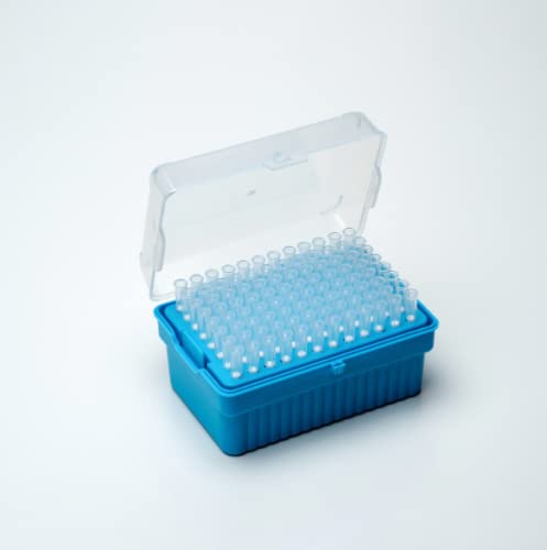 Biologix 100μl Pipette Tips Filter Tips Lab Plastic Liquid Pipette Pipettor Tips, Rack Pack, Sterile, 96 Pieces/Rack, 100 Racks/Case