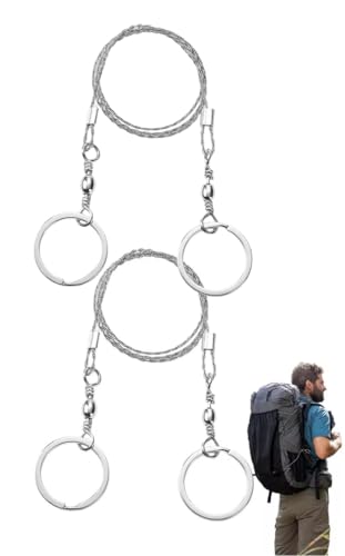 Scie de poche en acier inoxydable 70 cm – Pour bois et plastique – Outil léger de survie compact – Idéal camping et extérieur