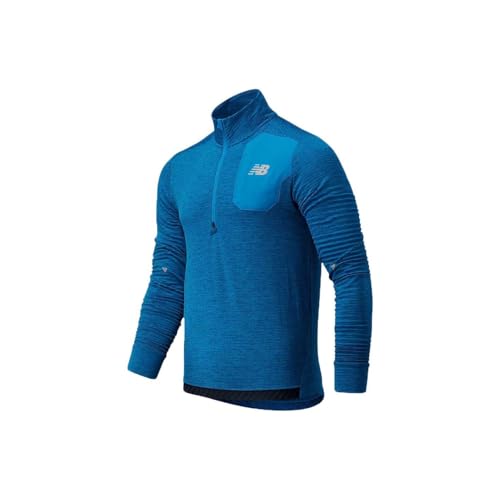 New Balance NB Impact Grid Men's Running Jacket Blue PE 2022